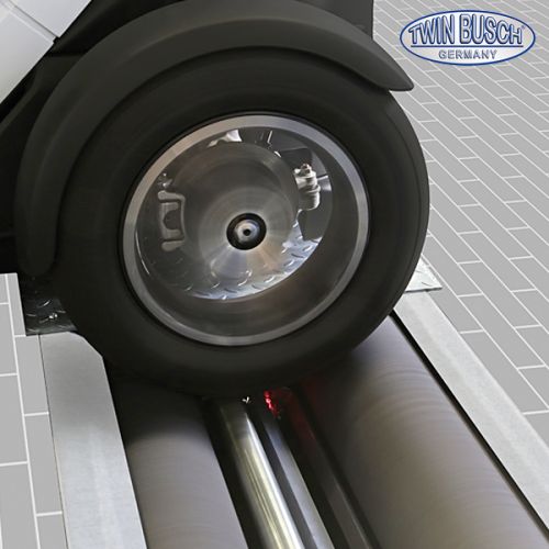 Roller Brake Tester with Digital Display cabinet