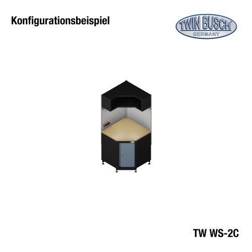 Werkstatt-Eck-Schranksystem TWWS2C