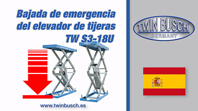 Bajada de emergencia TW S3-18U