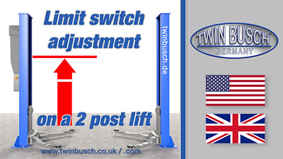 Limit switch adjustment